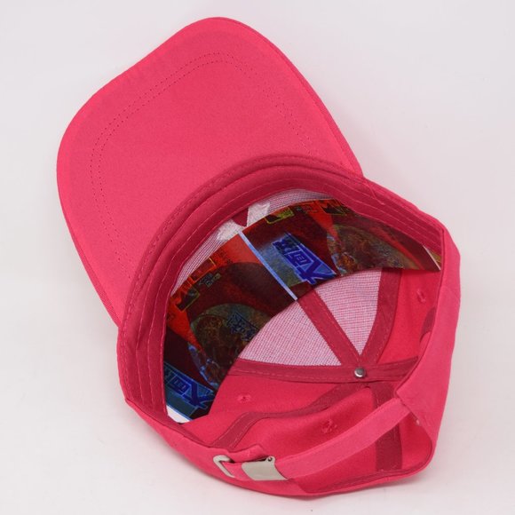 Breast Cancer Awareness Cap Pink Adjustable Strapback Embroidered Ribbon New Hat - Picture 9 of 9